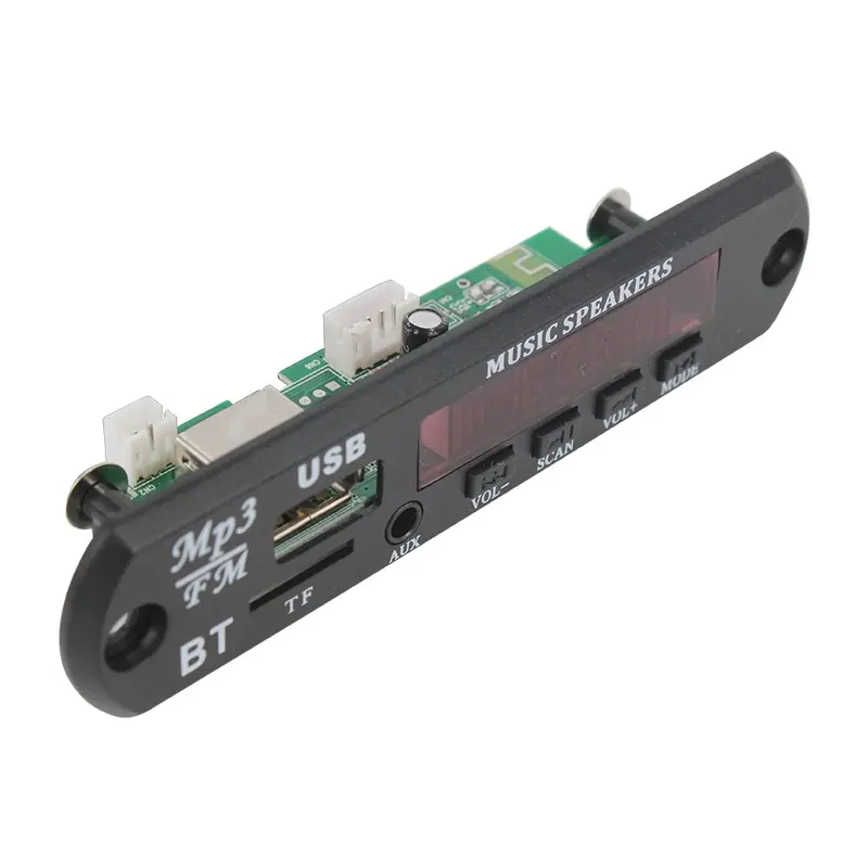 Kit Modul Mp3 Bluetooth Vire Terbaru V8.6 12V AUX FM dengan Fitur Radio FM dan Teknologi Suara Stereo Kelas Tinggi untuk Mendengarkan Lagu dan Siaran Radio Lokal Secara Wireles 4