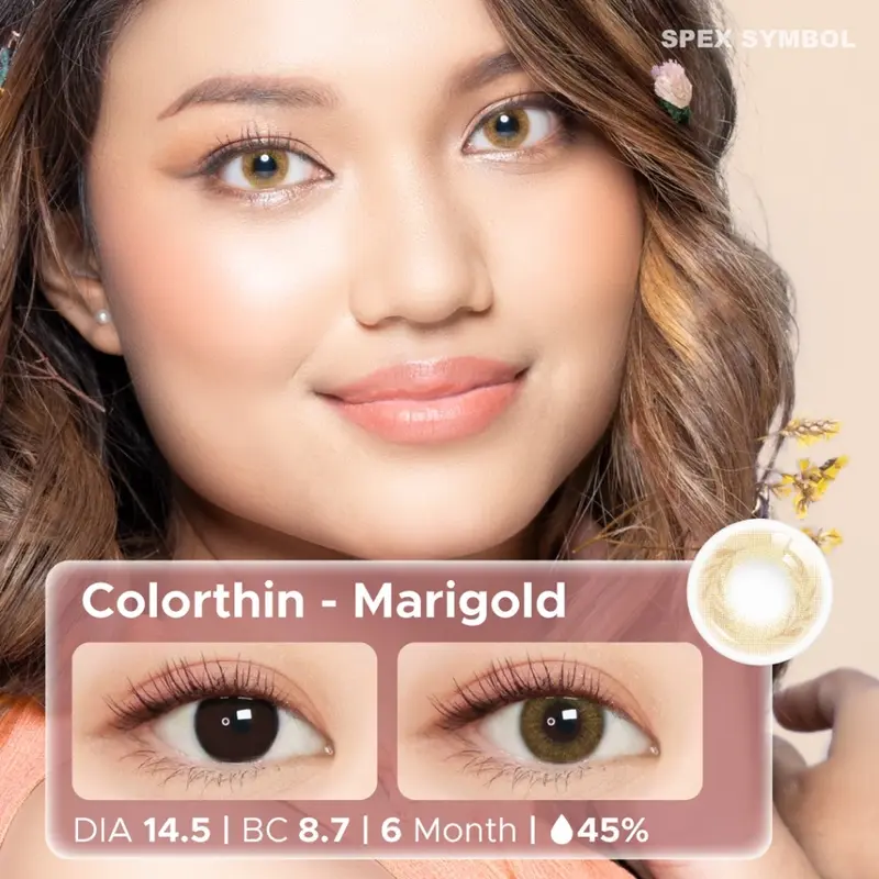 [COD] Softlens Brown Series Color - Spex Symbol | Softlens Normal | Contact Lens | Soflens Cokelat 3