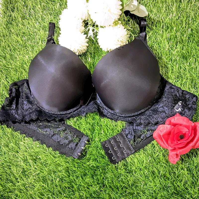 Bh Bra Busa Tebal Pake Kawat Bra Wanita Push Up Kait 3 Super Montok Cup C Bra Cantik Motif Polos Mix Renda Lembut 6