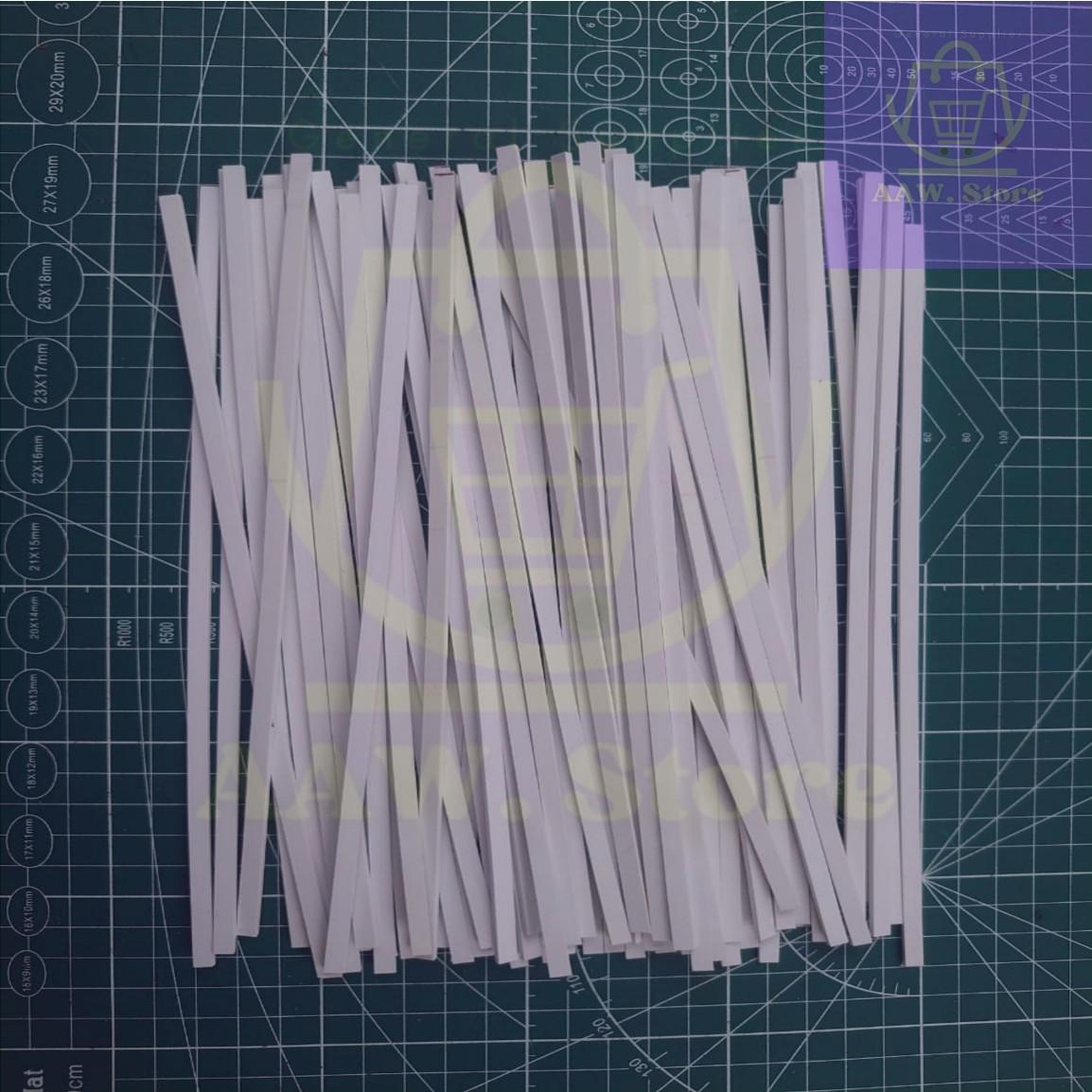 ( 2 Biji ) Lembaran Paralon PVC Ukuran 3cm x 25cm Bukan Foam Board Bahan Miniatur Toys Kerajinan ( 2 Biji ) Lembaran Paralon PVC Ukuran 3cm x 25cm Bukan Foam Board Bahan Miniatur Toys Kerajinan