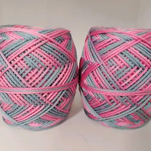 BENANG RAJUT GRADASI POLYKILAP D27/TALI RAJUT GRADASI WARNA POLYESTER PREMIUM/BENANG SEMBUR