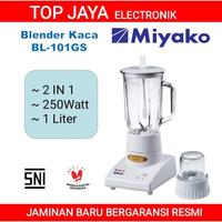 Gambar BLENDER MIYAKO KACA 1 LITER BL-101GS BERGARANSI RESMI - BL-101GS ( 2IN1 ), Plastik Wrapp dari topjaya elektronik Kab. Karawang 1 Tokopedia