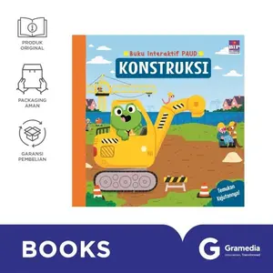 Buku Aktivitas Anak Busy Book Interaktif Paud: Konstruksi (Boardbook Mekanik) Hc Terlaris