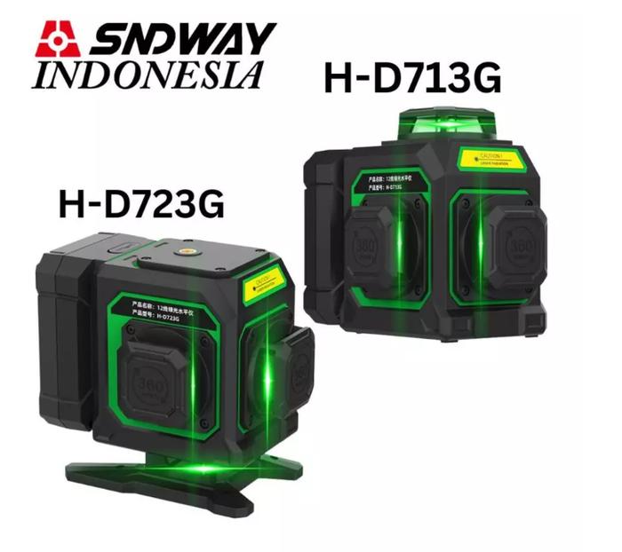 Gambar SNDWAY High Quality Green Laser Level H-D723G/H-D713G dari SNDWAY INDONESIA Kota Administrasi Jakarta Selatan Tokopedia
