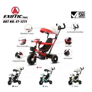 SMT/Sepeda anak roda tiga Exotic Et-1271 Tricycle Exotic
