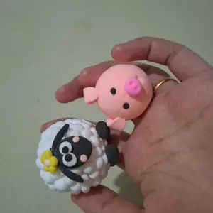 (PAKET 10 SET) JM Super Light Clay Air Dry Polymer Mainan Anak Edukasi Slime Clay Dough Colour Play