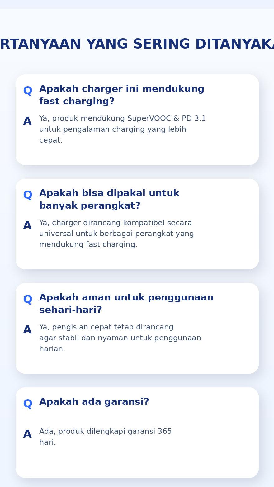 AMKE Adaptor Charger 280W Fast Charging Multi Port Type C Micro USB Untuk Semua HP Android SuperVOOC & PD 3.1 - Batok, Adapter