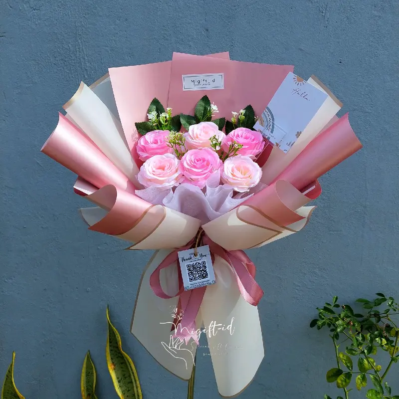 buket bunga/ buket bunga matahari / buket bunga tulip/ buket bunga mawar 4