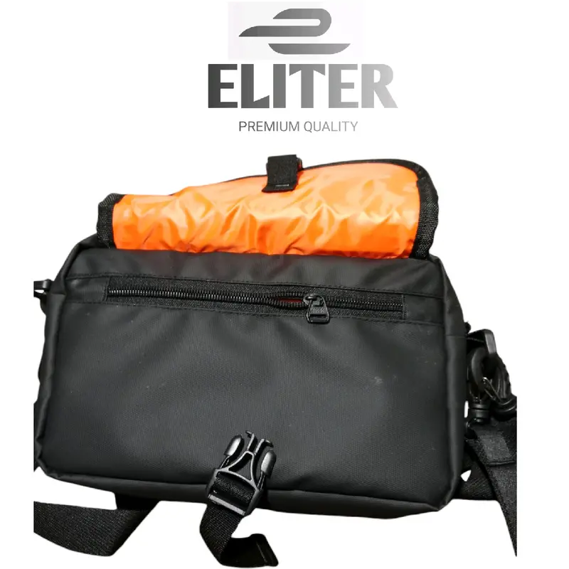 Eliter Valkyrie Slingbag, tas sling bag anti air tas selempang anti air, tas kotak tas premium Sporty Silver 4