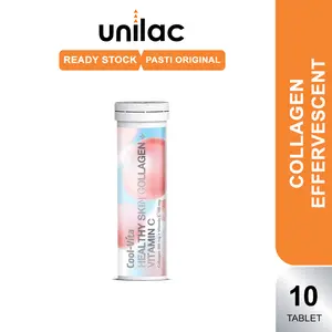 Coolvita Collagen 10 Tablet Effervescent - Collvita Kolagen Pencerah Kulit | Cool Vita Colagen