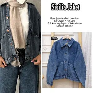 JAKET JEANS WANITA // JAKET JEANS