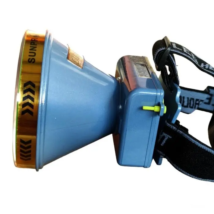 Senter Kepala Selam SUNPRO S-8965 300W 5000mAh | Senter Selam Headlamp Super Bright Cahaya Putih Indikator Baterai Super Terang Tombol Putar Bonus Kacamata Renang 4