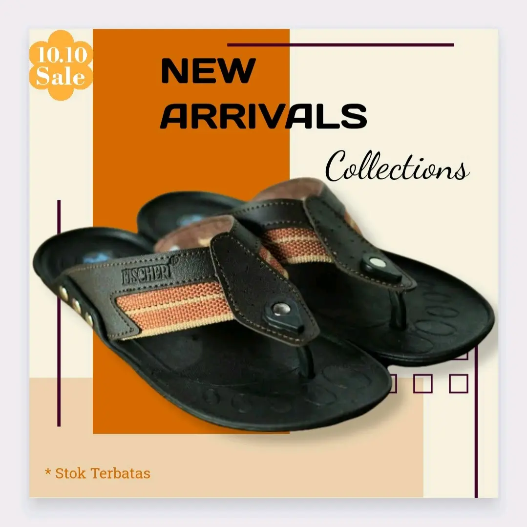 Sandal Jepit Pria Flip Flop Sendal Terbaru JP 004 Kasual