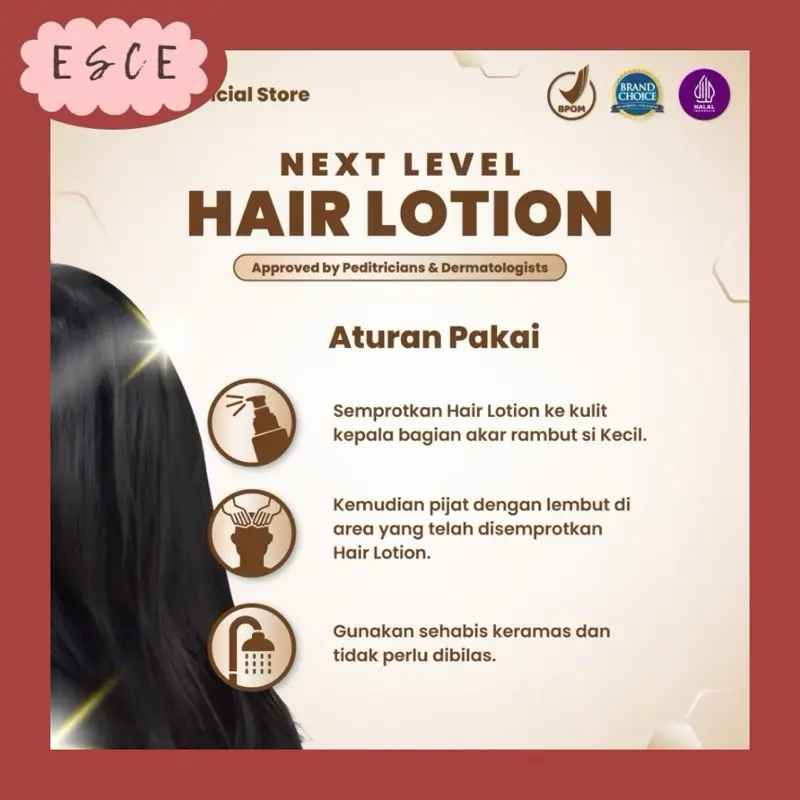 ESCE MOELL Healthy Skincare BABY Natural Organic Hair Lotion Shampoo Body Wash Face Cream Sunscreen Balm 4