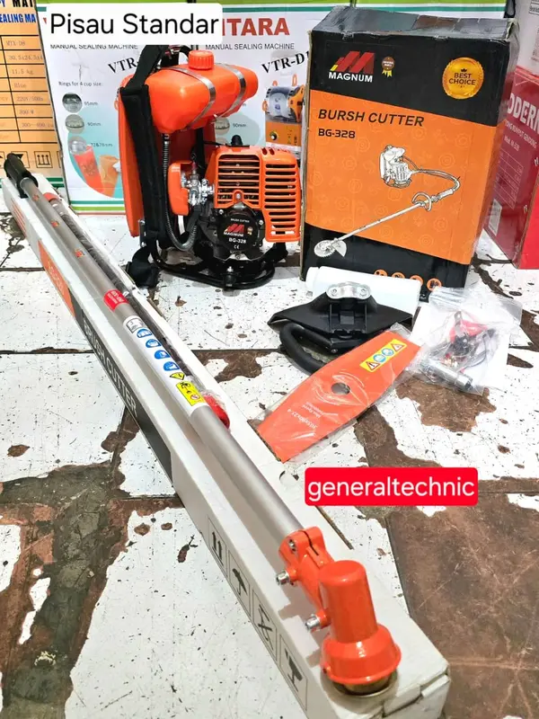 Mesin Potong Rumput 328 Muraki 2Tak Brush Cutter 328 Muraki Lengkap BG328 Muraki BG328 Mesin Potong Rumput 2Tak 1