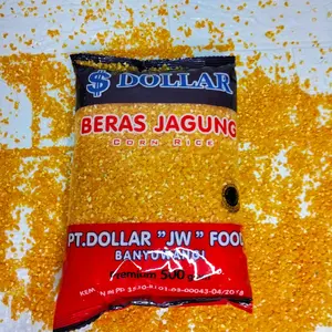beras jagung dollar kemasan 500 gram super - beras jagung  - beras jagung Food