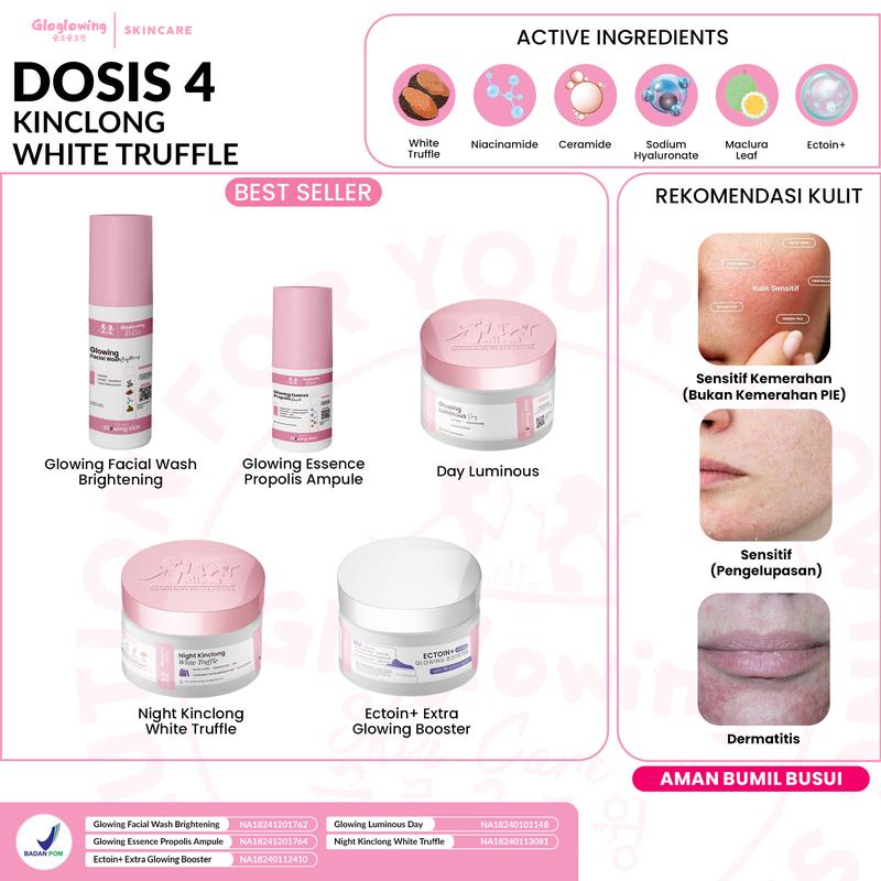 DOSIS 4 - Paket Sensitif Kinclong White Truffle 1
