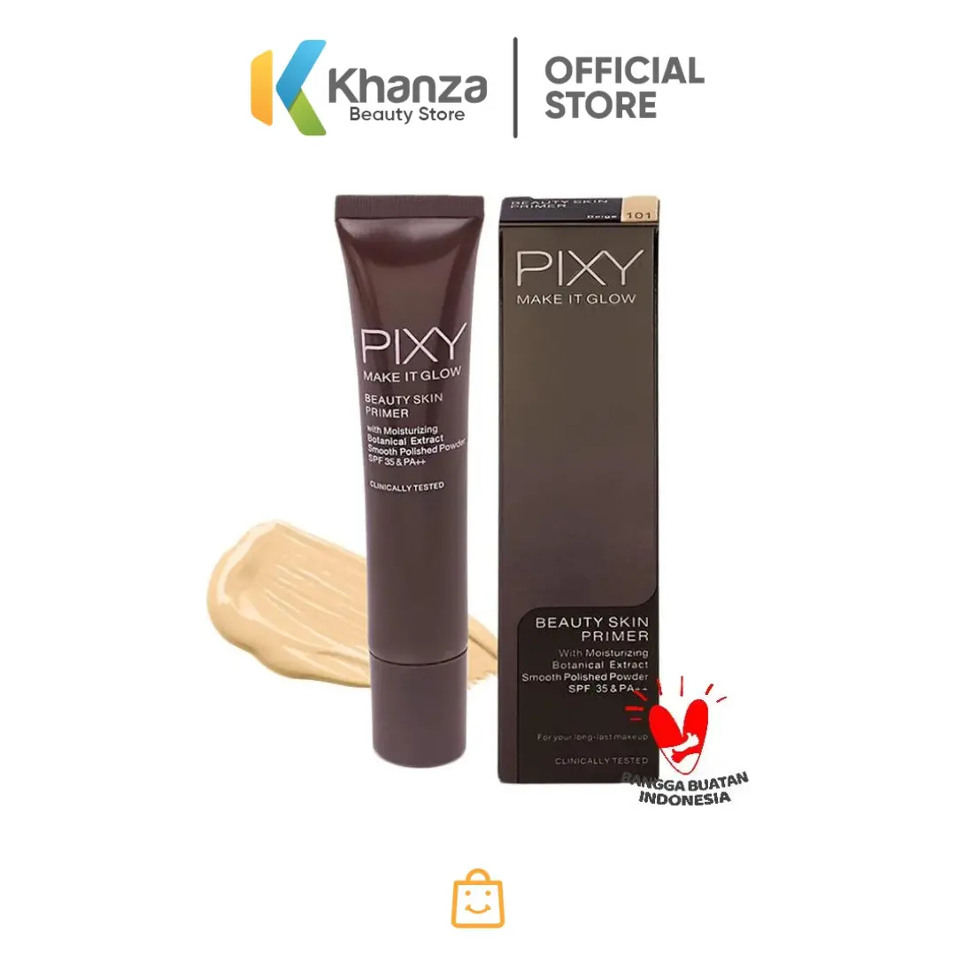 PIXY Make It Glow Beauty Skin Primer Beige 101