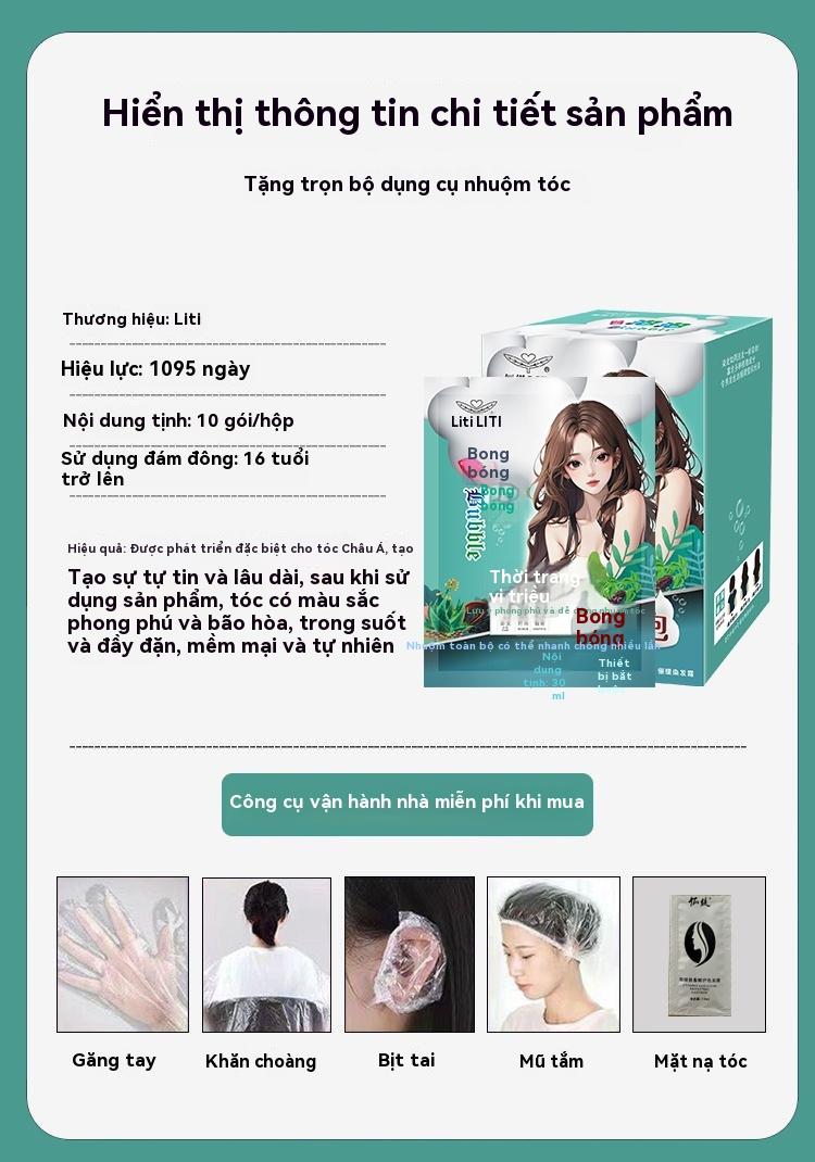 Product Introduction of Foam hair dye,milk tea  green and black, natural plant-based, non-irritating, at-home dyeing, trending colors, white, hair coloring Haircare 0