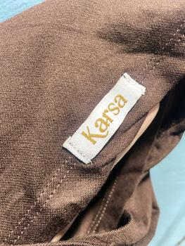 Product Review of Karsalabel Nara Pashmina Oval Kaos Rayon from 𝓑**🍀 3