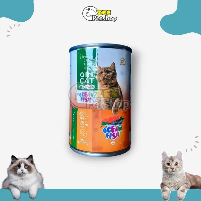 ORICAT CAN / KALENG 400GR - Makanan Kucing Wet Food 3