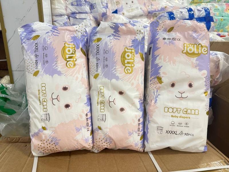 combo 3 bịch bỉm 150 miếng bỉm quần / bỉm dán JOLIE BỈM MỎNG FROM XUÔNG xuất Anh đủ size cho bé M-L-Xl-2XL-3XL- 4XL( bỉm quần /bỉm dán )