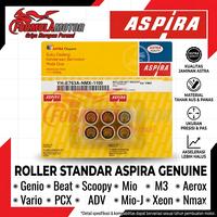 Gambar Roller Aspira Original Untuk Semua Jenis Motor Matic [Beat Vario Scoopy PCX ADV Mio M3 Nmax Aerox Lexi] - K0J Genio dari FORMULA MOTOR_NEW Kota Bekasi 1 Tokopedia