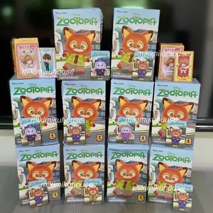 MINISO ZOOTOPIA VINYL PENDANT PLUSH GANTUNGAN TAS BONEKA BLIND BOX BLINDBOX MINISO X ZOOTOPIA TOPTOY TOP TOY NICK OFFICER JUDY BAG CHARM KEYCHAIN