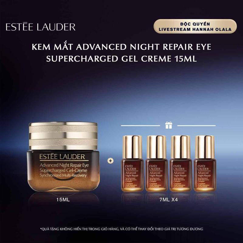 Estée Lauder x Hannah - Kem mắt dạng gel Estee Lauder Advanced Night Repair Eye Supercharged Gel-Crème Synchronized Multi-Recovery Eye Cream 15ml