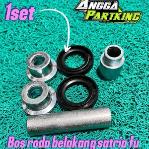 PAKET BOS AS RODA BELAKANG SATRIA FU 150//BOSH TROMOL KANAN KIRI SATRIA FU 150 SHOGUN 125 FL NEW DOUBLE DISC