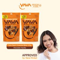 Gambar YAVA Twin Pack Granola Bites Chocolate Vanilla (2 x 125g) dari YAVA Bali Kota Administrasi Jakarta Timur 2 Tokopedia