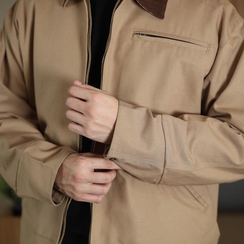 Harven - Nottingham Work Jacket Canvas Boxy Fit | Detroit Jacket Alternative 3