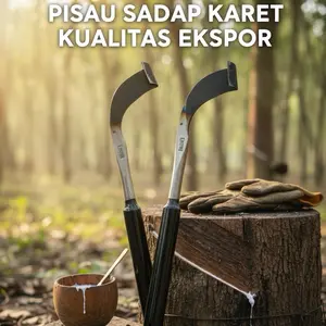 Pisau Deres Karet Baja Panrol Rel Kereta Api Bahan Baja Tahan Lama untuk Penggunaan Harian