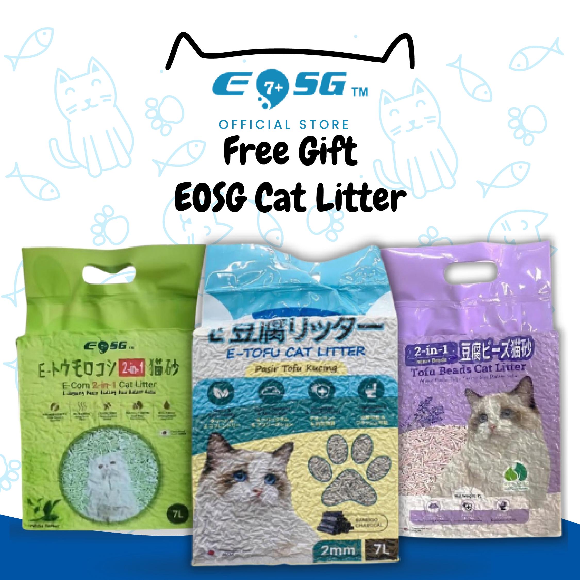 [GWP - NOT FOR SALE] EOSG Cat Litter Pasir Kucing E-Corn E-Potato Tofu