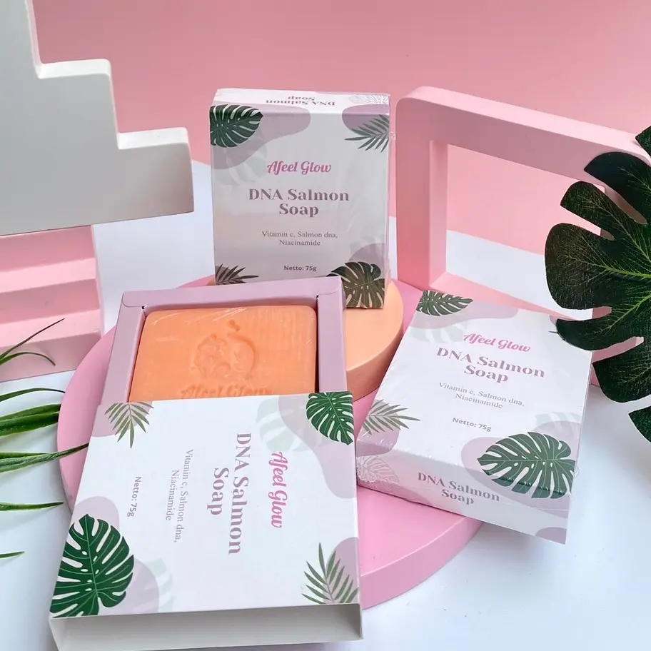 (ISI 3 SABUN) GLOWING DNA SALMON AFEELGLOW