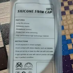 Topi Renang Silikon Snorkling Polos Unisex - Swimming Cap Diving Dewasa Warna - XinYue Official