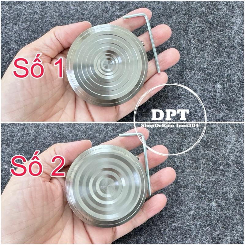 Nắp bình xăng Inox 304 mẫu Thái gắn cho các dòng xe trừ những xe nắp xăng có rãnh ngang Phụ Kiện Phụ Tùng ốc