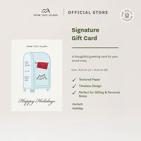Gambar From This Island Signature Gift Card - Gift Card dari From This Island Kota Administrasi Jakarta Timur 1 Tokopedia