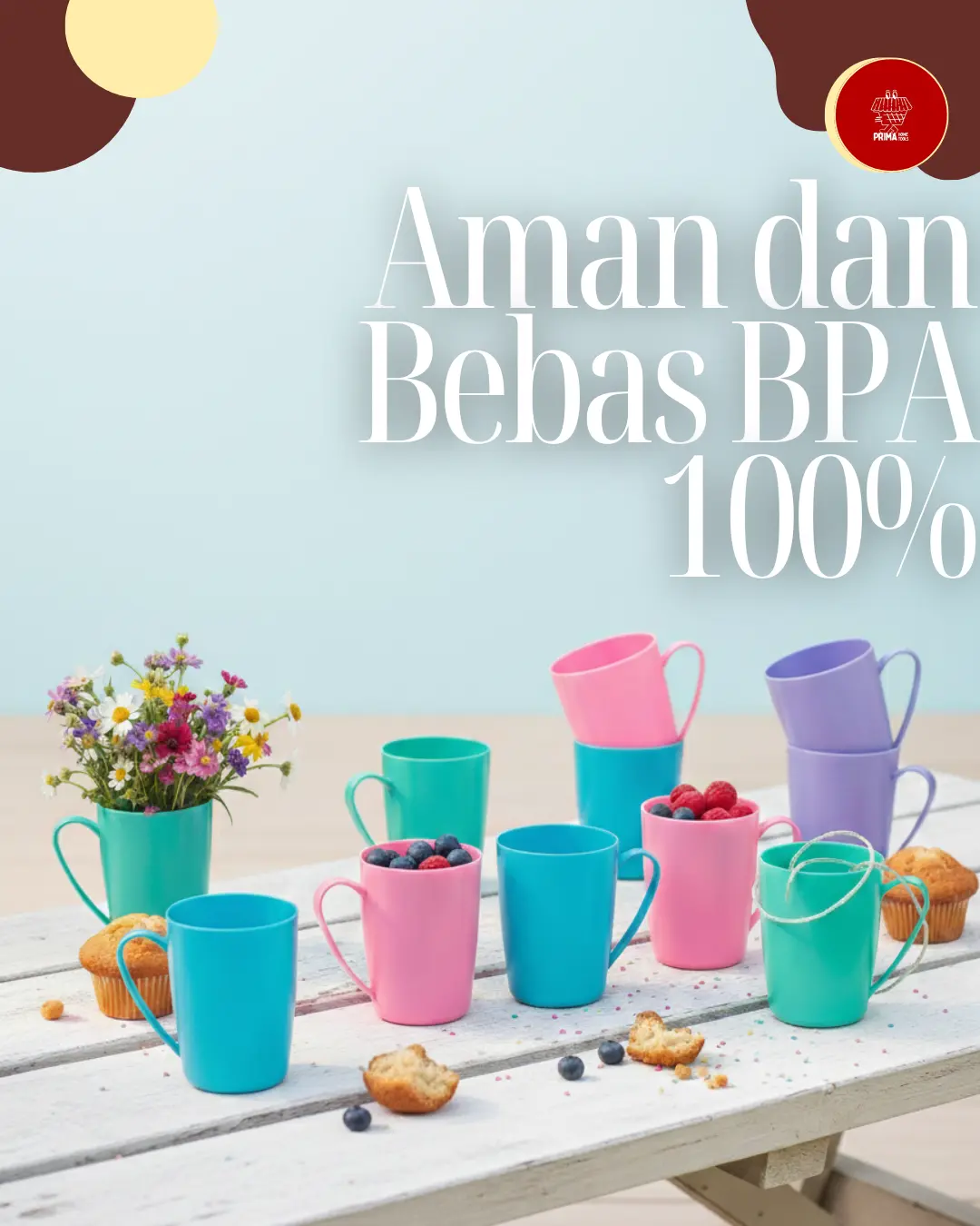 (Isi 12 pcs) Cangkir 10 DX/ Dahlia / Cangkir Air / Cangkir Es
