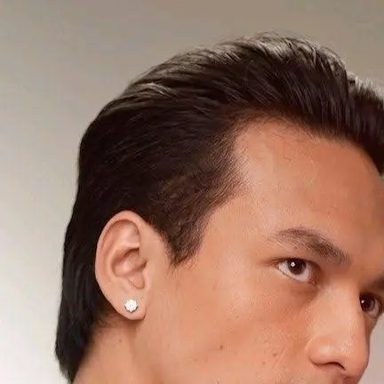 (2 pcs) anting magnet jefri nichol Elegan 0