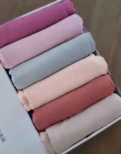 ( 0.5 M ) bahan ceruty premium - kain CERUTY BABYDOL- bahan gaun gamis kerudung pashmina