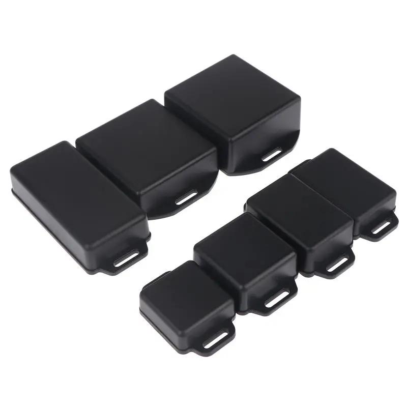 Chịu nhiệt màu đen nhựa điện tử dự án bao vây thiết lập nhiều kích cỡ gắn tai…