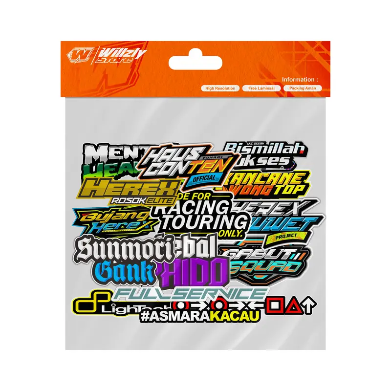 STICKER HEREX MURAH / BONUS LAMINASI Motorcycle 0