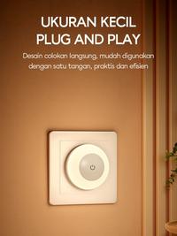 Gambar Vivan VPS-H008A LED Lampu Malam Sensitive Touch Night Light 3 Tingkat Kecerahan Safety Sockets dari CX Shop Kota Administrasi Jakarta Pusat 3 Tokopedia