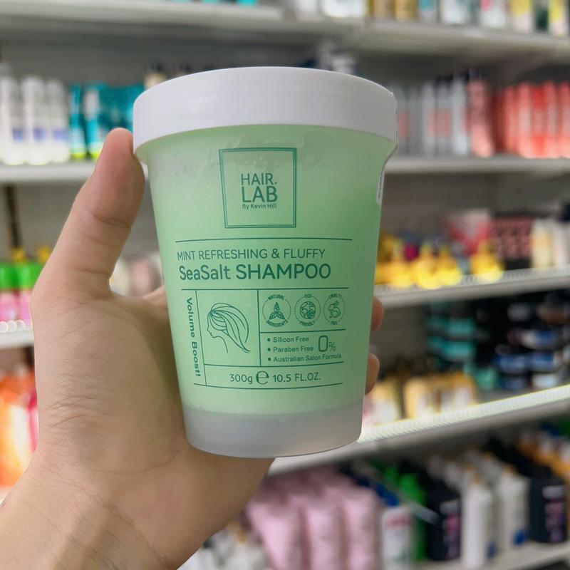  Dầu gội tẩy tế bào chết HAIR LAB  tinh chất muối biển sạch gàu da đầu dưỡng ẩm kiềm dầu và phồng tóc 300g 
