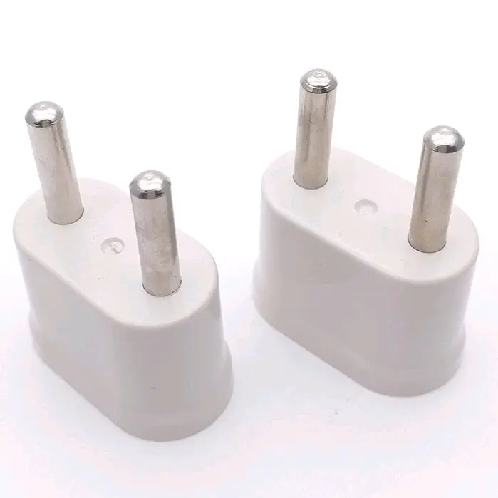 Over Steker Gepeng / Colokan Listrik Bulat ke Gepeng 1pcs / Convert ASIA EU to US JPN Taiwan Jepang China Adaptor sambungan charger handphone lampu multifungsi 2