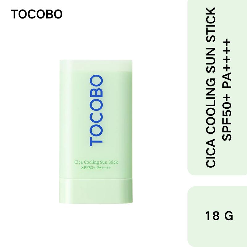TOCOBO Cica Sun Stick 1,69 fl oz SPF50+ PA++++ | Thỏi kem chống nắng chứa Centella, làm mát và dịu nhẹ, không nhờn, dễ mang theo, bảo vệ khỏi tia UV ngoài trời
