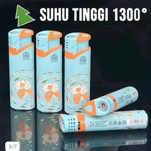 ecer korek api bara blosom m 2000 bahan besi bisa di isi ulang