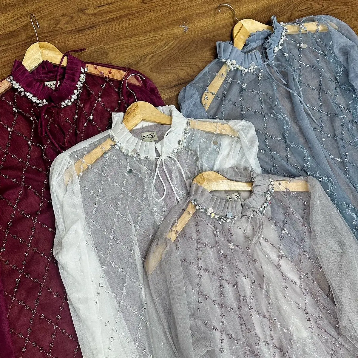 CASSANDRA Outter Dress Gamis Pesta Lebaran