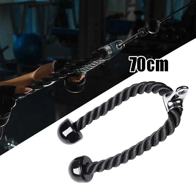 Exercise Rope Tali Pull Rope Tali Pull Down Latihan Otot Trisep Tricep Rope
